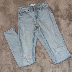 Light washed forever 21 jeans